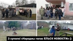 На фота з суполкі «Народны голас ЕЛЬСК НОВОСТИ» твары дзяцей адкрытыя