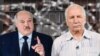 Аляксандар Лукашэнка і Валер Карбалевіч. Каляж.