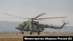 Расейскі верталёт Мі-8. Ілюстрацыйнае фота