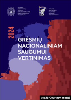 Даклад спэцслужбаў Літвы аб ацэнках пагрозаў для бясьпекі краіны. Сакавік 2024