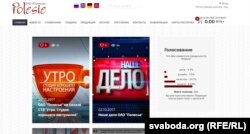 Апытаньне наведнікаў сайта фабрыкі "Палесьсе". Скрыншот з карпаратыўнага сайта