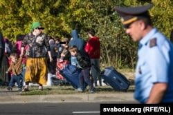 Чачэнскія ўцекачы ў Берасьці, архіўнае фота