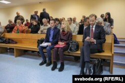 Падчас суду па справе Красулінай 18 сьнежня