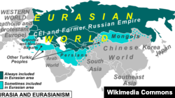 Russia - Eurasia map