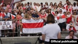 Сустрэча Сьвятланы Ціханоўскай зь беларускай дыяспарай у Нью-Ёрку, 25 ліпеня 2021 г.