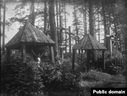 Крыжы ў Будславе, фота да 1939 году