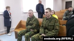 Cьведкі Дзьмітры Булгак і Раман Семяненка, якія затрымлівалі Вячаслава Касінерава