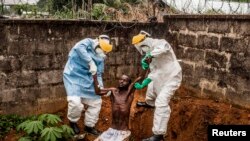 Muller, a U.S. photographer of Prime on assignment for National Geographic/The Washington Post, won the First Prize in the General News Category, Stories, of the 2015 World Press Photo contest with his series of pictures which includes this one of medical