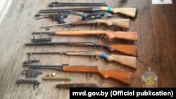 Belarus — Guns confiscated in Drybin district, 2019