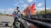 Belarus - Rehearsal of the parade on May 9. Photo by Andrei Shauliuha. Minsk, 8May2020