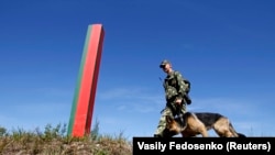 Беларускія памежнікі. Ілюстрацыйнае фота