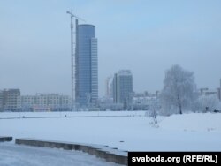 «Сьвечка» бізнэс-цэнтру над Замчышчам