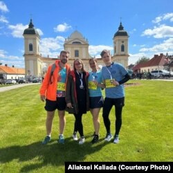 З паплечнікамі па бегавым клюбе