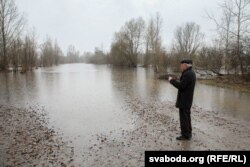 Вячаслаў Герасіменка на дарозе да парому