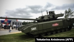 Расейскі танк Т-14 "Армата"