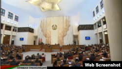 Belarus - Lukashenko addresses to the People, 29Apr2015, Web Screenshot