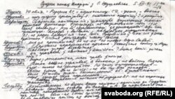 Запіс гутаркі Станіслава Шушкевіча з дэпутатамі Апазыцыі БНФ. Фрагмэнт. 5 сьнежня 1991 г. З архіву С. Навумчыка.