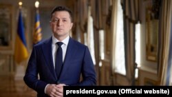 Прэзыдэнт Украіны Ўладзімір Зяленскі