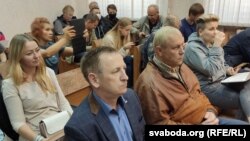 Сяргей Чаркасаў на судзе «Беларуськалія» супраць страйкаму 