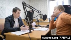 Цімафей Акудовіч і Вячаслаў Ракіцкі