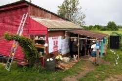 Дом, дзе актывісткі трымаюць галадоўку пратэсту