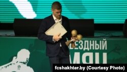 Цырымонія ўганараваньня найлепшага форварда і бамбардыра