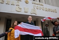 Суд над Эдуардам Пальчысам. Менск, 28 кастрчніка 2016 году