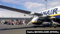 Самалёт авіякампаніі Ryanair, ілюстрацыйнае фота 