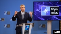 Генэральны сакратар NATO Енс Столтэнбэрг 