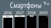 Смартфоны ў 2016–2019 гадах, ілюстрацыйная выява