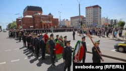 Пахаваньне супрацоўніка Яўгена Патаповіча ў Магілёве. 18 траўня 2019 году