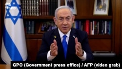 Benyamin Netanyahu iranlılara video ilə müraciət edib