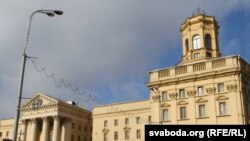 Belarus - KGB headquarters, Minsk 13mar2011