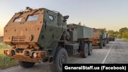 Рэактыўная сыстэма залпавага агню HIMARS ва Ўкраіне